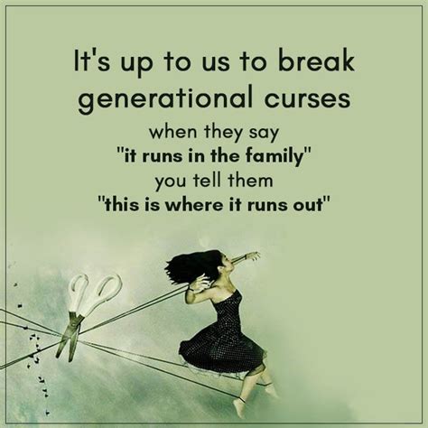 Can a curse be passed down through generations?